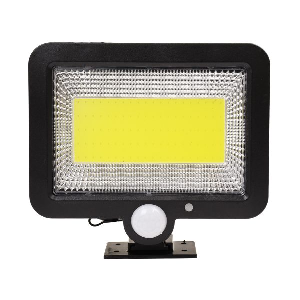 71460 Αυτόνομος Ηλιακός Προβολέας LED 100 COB 20W 1200lm με Ενσωματωμένη Μπαταρία 2400mAh - Φωτοβολταϊκό Πάνελ με Αισθητήρα Ημέρας-Νύχτας - PIR Αισθητήρα Κίνησης Αδιάβροχο IP65 Ψυχρό Λευκό 6000K - Image 2
