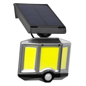 71482 Αυτόνομος Ηλιακός Προβολέας LED COB 20W 1500lm με Ενσωματωμένη Μπαταρία 2400mAh – Φωτοβολταϊκό Πάνελ με Αισθητήρα Ημέρας-Νύχτας – PIR Αισθητήρα Κίνησης και Ασύρματο Χειριστήριο IR Αδιάβροχο IP65 Ψυχρό Λευκό 6000K