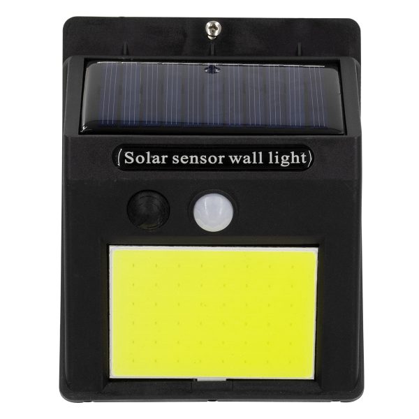 71495 Αυτόνομο Ηλιακό Φωτιστικό LED COB 10W 1000lm με Ενσωματωμένη Μπαταρία 1200mAh - Φωτοβολταϊκό Πάνελ με Αισθητήρα Ημέρας-Νύχτας και PIR Αισθητήρα Κίνησης Αδιάβροχο IP65 Ψυχρό Λευκό 6000K - Image 5