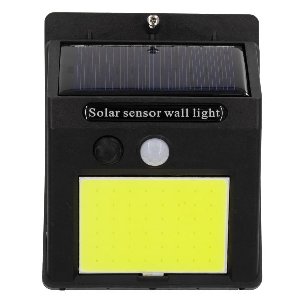 71496 Αυτόνομο Ηλιακό Φωτιστικό LED COB 12W 1200lm με Ενσωματωμένη Μπαταρία 1200mAh - Φωτοβολταϊκό Πάνελ με Αισθητήρα Ημέρας-Νύχτας και PIR Αισθητήρα Κίνησης Αδιάβροχο IP65 Ψυχρό Λευκό 6000K - Image 5