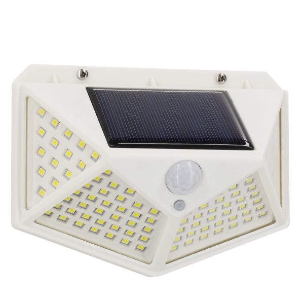 71498 Αυτόνομο Ηλιακό Φωτιστικό LED SMD 10W 1000lm με Ενσωματωμένη Μπαταρία 1200mAh - Φωτοβολταϊκό Πάνελ με Αισθητήρα Ημέρας-Νύχτας και PIR Αισθητήρα Κίνησης Αδιάβροχο IP65 Ψυχρό Λευκό 6000K - Image 3