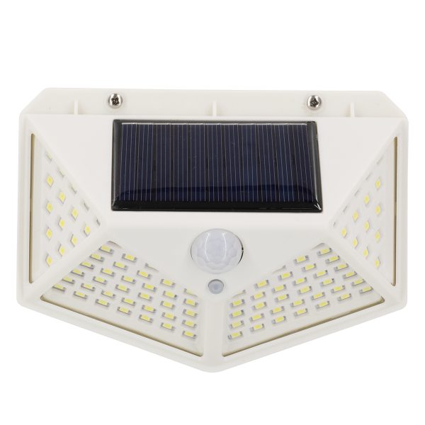71498 Αυτόνομο Ηλιακό Φωτιστικό LED SMD 10W 1000lm με Ενσωματωμένη Μπαταρία 1200mAh - Φωτοβολταϊκό Πάνελ με Αισθητήρα Ημέρας-Νύχτας και PIR Αισθητήρα Κίνησης Αδιάβροχο IP65 Ψυχρό Λευκό 6000K - Image 4