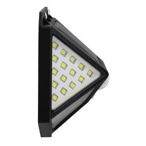 71499 Αυτόνομο Ηλιακό Φωτιστικό LED SMD 10W 1000lm με Ενσωματωμένη Μπαταρία 1200mAh – Φωτοβολταϊκό Πάνελ με Αισθητήρα Ημέρας-Νύχτας και PIR Αισθητήρα Κίνησης Αδιάβροχο IP65 Ψυχρό Λευκό 6000K
