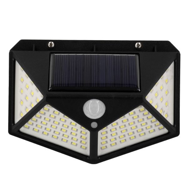 71499 Αυτόνομο Ηλιακό Φωτιστικό LED SMD 10W 1000lm με Ενσωματωμένη Μπαταρία 1200mAh - Φωτοβολταϊκό Πάνελ με Αισθητήρα Ημέρας-Νύχτας και PIR Αισθητήρα Κίνησης Αδιάβροχο IP65 Ψυχρό Λευκό 6000K - Image 4