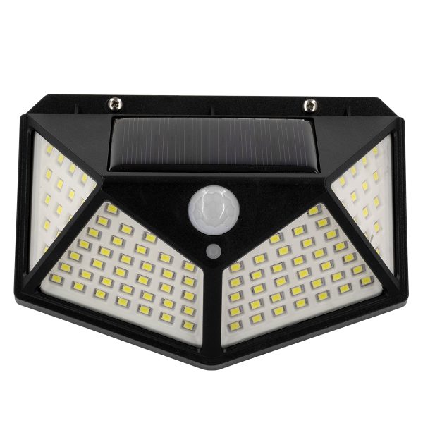 71499 Αυτόνομο Ηλιακό Φωτιστικό LED SMD 10W 1000lm με Ενσωματωμένη Μπαταρία 1200mAh - Φωτοβολταϊκό Πάνελ με Αισθητήρα Ημέρας-Νύχτας και PIR Αισθητήρα Κίνησης Αδιάβροχο IP65 Ψυχρό Λευκό 6000K - Image 5