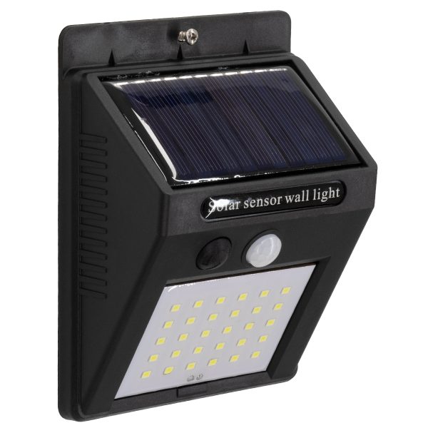 71500 Αυτόνομο Ηλιακό Φωτιστικό LED SMD 6W 600lm με Ενσωματωμένη Μπαταρία 1200mAh - Φωτοβολταϊκό Πάνελ με Αισθητήρα Ημέρας-Νύχτας και PIR Αισθητήρα Κίνησης Αδιάβροχο IP65 Ψυχρό Λευκό 6000K - Image 2