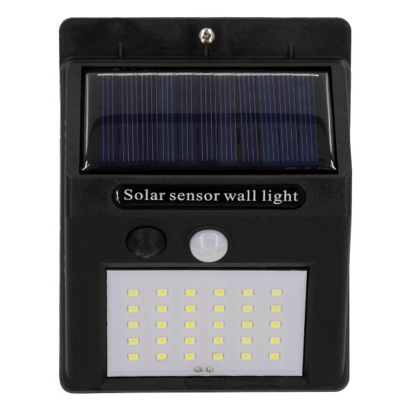 71500 Αυτόνομο Ηλιακό Φωτιστικό LED SMD 6W 600lm με Ενσωματωμένη Μπαταρία 1200mAh - Φωτοβολταϊκό Πάνελ με Αισθητήρα Ημέρας-Νύχτας και PIR Αισθητήρα Κίνησης Αδιάβροχο IP65 Ψυχρό Λευκό 6000K - Image 4