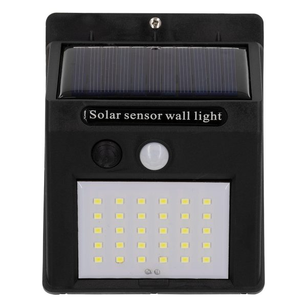 71500 Αυτόνομο Ηλιακό Φωτιστικό LED SMD 6W 600lm με Ενσωματωμένη Μπαταρία 1200mAh - Φωτοβολταϊκό Πάνελ με Αισθητήρα Ημέρας-Νύχτας και PIR Αισθητήρα Κίνησης Αδιάβροχο IP65 Ψυχρό Λευκό 6000K - Image 5