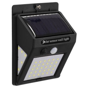 71501 Αυτόνομο Ηλιακό Φωτιστικό LED SMD 8W 800lm με Ενσωματωμένη Μπαταρία 1200mAh – Φωτοβολταϊκό Πάνελ με Αισθητήρα Ημέρας-Νύχτας και PIR Αισθητήρα Κίνησης Αδιάβροχο IP65 Ψυχρό Λευκό 6000K