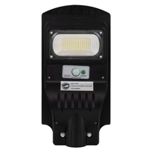 71550 Αυτόνομο Ηλιακό Φωτιστικό Δρόμου Street Light LED SMD 50W 4000lm με Ενσωματωμένη Μπαταρία Li-ion 4500mAh – Φωτοβολταϊκό Πάνελ με Αισθητήρα Ημέρας-Νύχτας PIR Αισθητήρα Κίνησης Αδιάβροχο IP65 Ψυχρό Λευκό 6000K