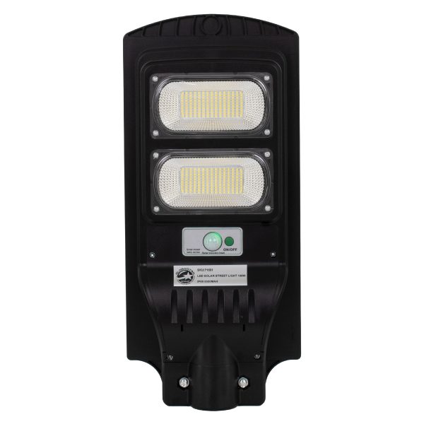 71551 Αυτόνομο Ηλιακό Φωτιστικό Δρόμου Street Light LED SMD 100W 8000lm με Ενσωματωμένη Μπαταρία Li-ion 5500mAh - Φωτοβολταϊκό Πάνελ με Αισθητήρα Ημέρας-Νύχτας PIR Αισθητήρα Κίνησης Αδιάβροχο IP65 Ψυχρό Λευκό 6000K - Image 2