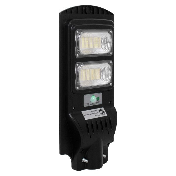 71551 Αυτόνομο Ηλιακό Φωτιστικό Δρόμου Street Light LED SMD 100W 8000lm με Ενσωματωμένη Μπαταρία Li-ion 5500mAh - Φωτοβολταϊκό Πάνελ με Αισθητήρα Ημέρας-Νύχτας PIR Αισθητήρα Κίνησης Αδιάβροχο IP65 Ψυχρό Λευκό 6000K - Image 5