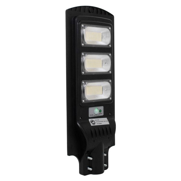 71552 Αυτόνομο Ηλιακό Φωτιστικό Δρόμου Street Light LED SMD 150W 12000lm με Ενσωματωμένη Μπαταρία Li-ion 9000mAh - Φωτοβολταϊκό Πάνελ με Αισθητήρα Ημέρας-Νύχτας PIR Αισθητήρα Κίνησης Αδιάβροχο IP65 Ψυχρό Λευκό 6000K - Image 5