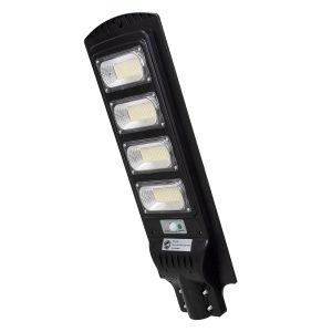 71553 Αυτόνομο Ηλιακό Φωτιστικό Δρόμου Street Light LED SMD 200W 16000lm με Ενσωματωμένη Μπαταρία Li-ion 12000mAh – Φωτοβολταϊκό Πάνελ με Αισθητήρα Ημέρας-Νύχτας PIR Αισθητήρα Κίνησης Αδιάβροχο IP65 Ψυχρό Λευκό 6000K