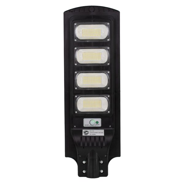 71553 Αυτόνομο Ηλιακό Φωτιστικό Δρόμου Street Light LED SMD 200W 16000lm με Ενσωματωμένη Μπαταρία Li-ion 12000mAh - Φωτοβολταϊκό Πάνελ με Αισθητήρα Ημέρας-Νύχτας PIR Αισθητήρα Κίνησης Αδιάβροχο IP65 Ψυχρό Λευκό 6000K - Image 2