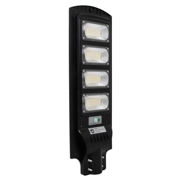 71553 Αυτόνομο Ηλιακό Φωτιστικό Δρόμου Street Light LED SMD 200W 16000lm με Ενσωματωμένη Μπαταρία Li-ion 12000mAh - Φωτοβολταϊκό Πάνελ με Αισθητήρα Ημέρας-Νύχτας PIR Αισθητήρα Κίνησης Αδιάβροχο IP65 Ψυχρό Λευκό 6000K - Image 5