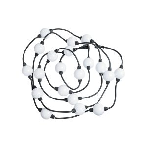 73722 Digital Pixel Addressable Facade Module Chain String with 20 Spots – Ψηφιακή Αλυσίδα – Γιρλάντα με 20 Σποτ LED SMD 3535 30W 60LED 20PIXEL SPI/TTL Protocol IC WS2811/SM16703P 1300lm 360° DC 12V Αδιάβροχο IP67 Πολύχρωμο RGB – Φ5 x Μ460cm – 3 Χρόνια Εγ