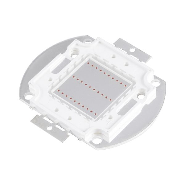 73767 Υψηλής Ισχύος LED COB BRIDGELUX 30W 1500lm DC 20-24V - Μ5.5 x Π5.2 x Υ0.4cm - Κόκκινο - 2 Χρόνια Εγγύηση - Image 2
