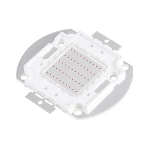 73768 Υψηλής Ισχύος LED COB BRIDGELUX 50W 2500lm DC 20-24V – Μ5.6 x Π5.2 x Υ0.6cm – Κόκκινο – 2 Χρόνια Εγγύηση