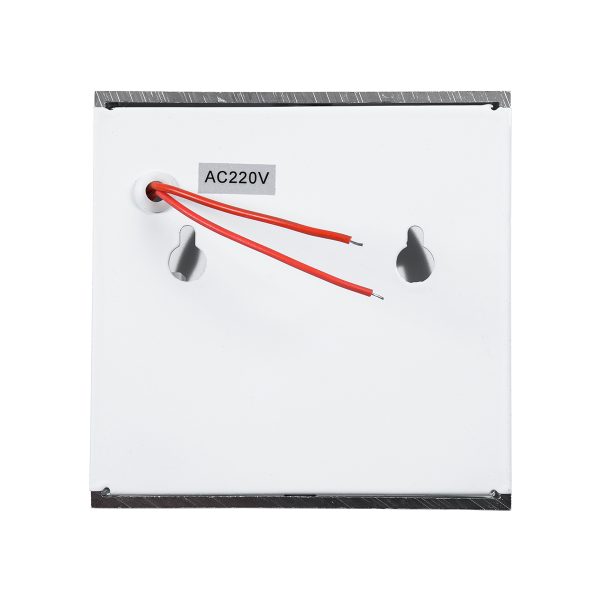 SENSATI 75656 Φωτιστικό Τοίχου Ένδειξης WC MAN & WOMAN LED 1W AC 220-240V IP20 - Σώμα Αλουμινίου - Μ11 x Π11 x Υ3cm - Πράσινο - Image 3