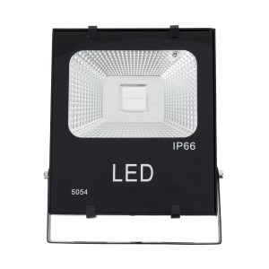 75601 Επαγγελματικός Προβολέας LED 30W 1950lm 120° AC 220-240V Αδιάβροχος IP66 με Ασύρματο Χειριστήριο IR – RGB – Μ17 x Π4.5 x Υ20cm – 3 Χρόνια Εγγύηση