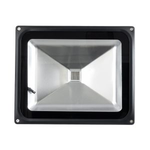 75602 Επαγγελματικός Προβολέας LED 50W 3250lm 120° AC 220-240V Αδιάβροχος IP65 με Ασύρματο Χειριστήριο IR – RGB – Μ28.5 x Π23.5 x Υ10cm – 3 Χρόνια Εγγύηση