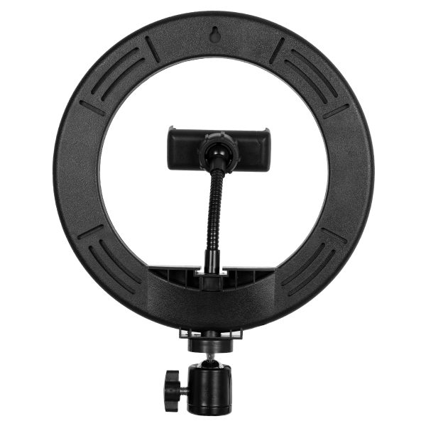 75800 Professional Digital Ring Light Φ20cm LED SMD 20W 2000lm 180° DC 5V με Καλώδιο Τροφοδοσίας USB - Ενσωματωμένο Χειριστήριο Εναλλαγής Χρωμάτων & 1 Βάση Τηλεφώνου - Πολύχρωμο RGBW+WW Dimmable - Image 4
