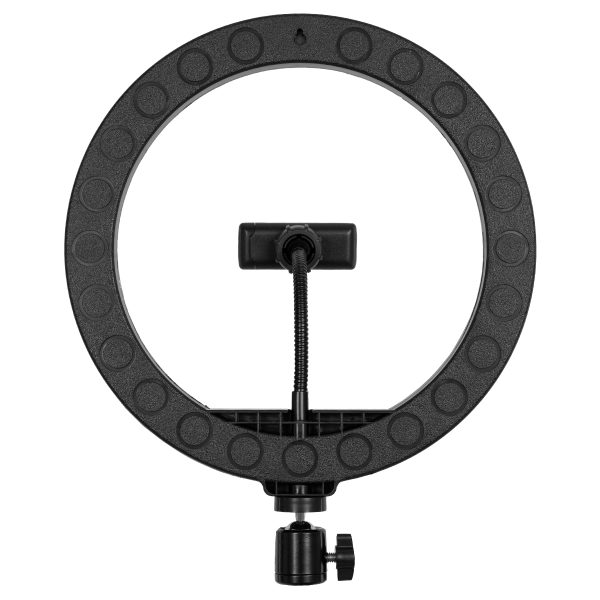 75801 Professional Digital Ring Light Φ26cm LED SMD 30W 3000lm 180° DC 5V με Καλώδιο Τροφοδοσίας USB - Ενσωματωμένο Χειριστήριο Εναλλαγής Χρωμάτων & 1 Βάση Τηλεφώνου - Πολύχρωμο RGBW+WW Dimmable - Image 4