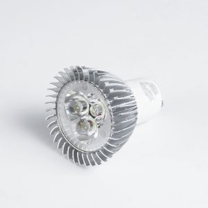 76040 Σποτ LED GU10 MR16 3W 300lm 45° AC 220-240V IP20 Φ5 x Υ5.5cm Ψυχρό Λευκό 6000K Dimmable – 3 Χρόνια Εγγύηση