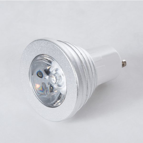 76065 Σποτ LED GU10 MR16 3W 200lm 90° AC 220-240V IP20 Φ5 x Υ8.5cm - Εναλλαγή Φωτισμού μέσω Τηλεχειριστηρίου RGB - Dimmable - 2 Χρόνια Εγγύηση - Image 2