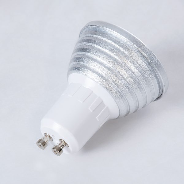 76065 Σποτ LED GU10 MR16 3W 200lm 90° AC 220-240V IP20 Φ5 x Υ8.5cm - Εναλλαγή Φωτισμού μέσω Τηλεχειριστηρίου RGB - Dimmable - 2 Χρόνια Εγγύηση - Image 3