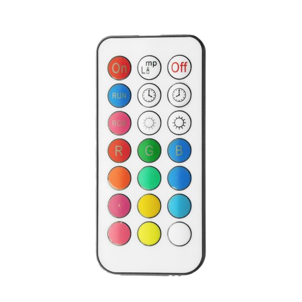 76071 Λάμπα LED E27 G95 Γλόμπος 12W 780lm 260° AC 220-240V IP20 Φ9.5 x Υ14cm - Εναλλαγή Φωτισμού μέσω Τηλεχειριστηρίου - Πολύχρωμο RGB+WW - 2 Years Warranty - Image 4