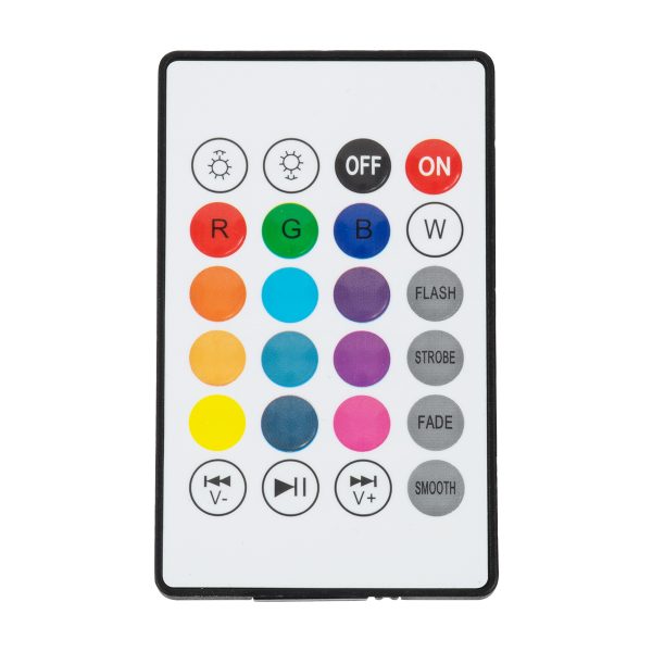 76072 Λάμπα LED E27 G95 Γλόμπος 12W 780lm 260° με Ενσωματωμένο Bluetooth Ηχείο 3W AC 220-240V IP20 Φ9.5 x Υ13.5cm - Εναλλαγή Φωτισμού μέσω Τηλεχειριστηρίου & Μέσω Smart Home Εφαρμογής HappyLighting APP - Πολύχρωμο RGBW - 2 Years Warranty - Image 4