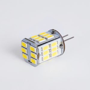 76135 Λάμπα LED G4 SMD 5630 6W 720lm 320° DC 12-24V IP20 Φ1.9 x Υ3.7cm Ψυχρό Λευκό 6000K Dimmable – 2 Χρόνια Εγγύηση
