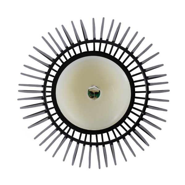 CANDLE 76494 Διακοσμητικό Realistic Κερί με LED Εφέ Κινούμενης Φλόγας - Μπαταρίας 2 x AA (Δεν Συμπεριλαμβάνονται) & Ασύρματο Χειριστήριο IR Θερμό Λευκό 2700K Dimmable Μαύρο Φ16 x Υ18cm - Image 3