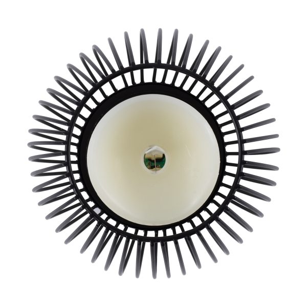 CANDLE 76495 Διακοσμητικό Realistic Κερί με LED Εφέ Κινούμενης Φλόγας - Μπαταρίας 2 x AA (Δεν Συμπεριλαμβάνονται) & Ασύρματο Χειριστήριο IR Θερμό Λευκό 2700K Dimmable Μαύρο Φ14 x Υ16cm - Image 3