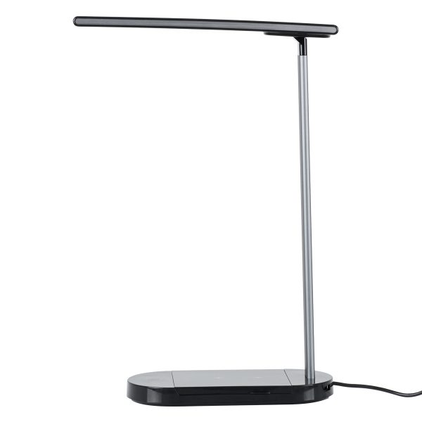 76530 Επιτραπέζιο Φωτιστικό Πορτατίφ LED 5W 500lm 180° DC 5V IP20 CCT Θερμό Λευκό 2700K - Φυσικό Λευκό 4500K - Ψυχρό Λευκό 6000K Dimmable Μαύρο Αλουμίνιο - Μ25 x Π10.5 x Υ35.5cm - 2 Xρόνια Εγγύηση - Image 2