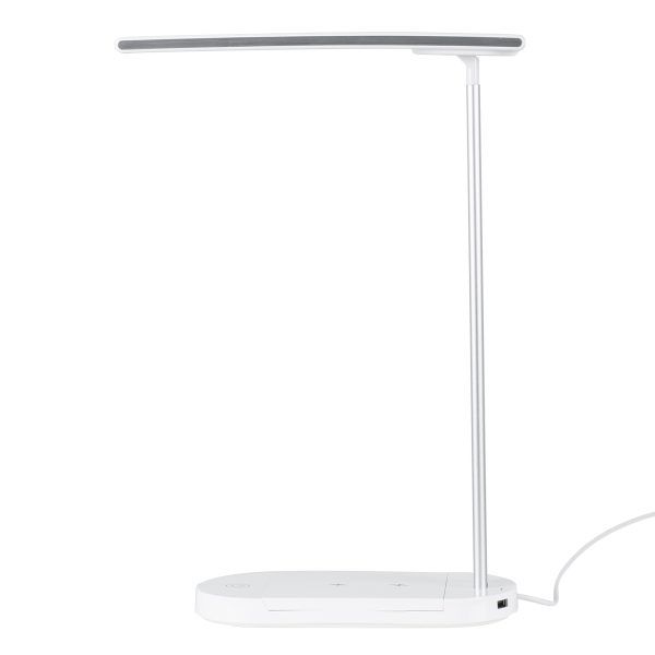 76531 Επιτραπέζιο Φωτιστικό Πορτατίφ LED 5W 500lm 180° DC 5V IP20 CCT Θερμό Λευκό 2700K - Φυσικό Λευκό 4500K - Ψυχρό Λευκό 6000K Dimmable Λευκό Αλουμίνιο - Μ25 x Π10.5 x Υ35.5cm - 2 Xρόνια Εγγύηση - Image 2