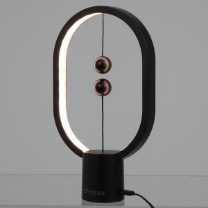 76544 Επιτραπέζιο Φωτιστικό Πορτατίφ LED 15W 1500lm 360° DC 5V IP20 Θερμό Λευκό 2700K Μαύρο & Λευκό Πλαστικό – Μ14 x Π5.5 x Υ24.8cm – 2 Xρόνια Εγγύηση