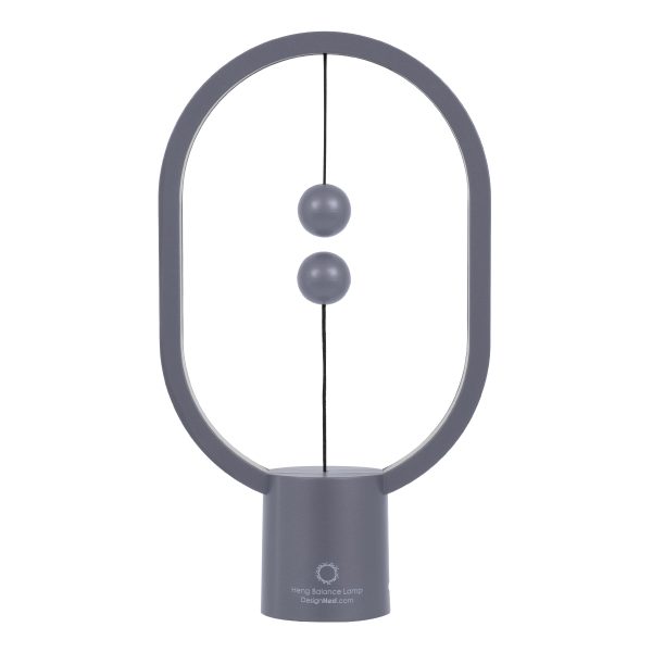 76545 Επιτραπέζιο Φωτιστικό Πορτατίφ LED 15W 1500lm 360° DC 5V IP20 Θερμό Λευκό 2700K Γκρι & Λευκό Πλαστικό - Μ14 x Π5.5 x Υ24.8cm - 2 Xρόνια Εγγύηση - Image 4