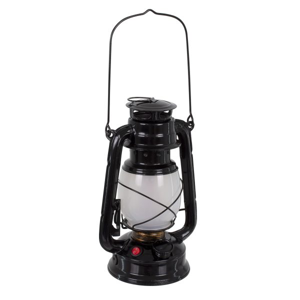 76546 Επιτραπέζιο Φωτιστικό Πορτατίφ LED 10W 500lm 360° με Μπαταρίες (Περιλαμβάνονται) IP20 Ultra Θερμό Λευκό 1800K Μαύρο Μέταλλο - Μ15 x Π11.5 x Υ23.5cm - 2 Xρόνια Εγγύηση - Image 3