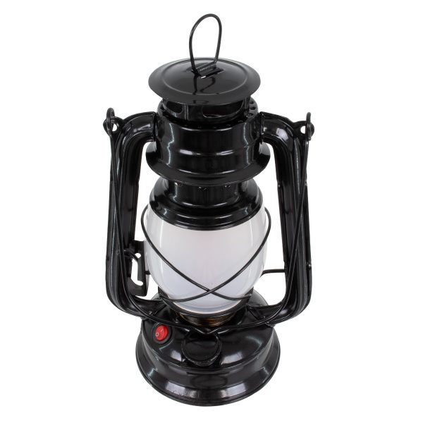 76546 Επιτραπέζιο Φωτιστικό Πορτατίφ LED 10W 500lm 360° με Μπαταρίες (Περιλαμβάνονται) IP20 Ultra Θερμό Λευκό 1800K Μαύρο Μέταλλο - Μ15 x Π11.5 x Υ23.5cm - 2 Xρόνια Εγγύηση - Image 4