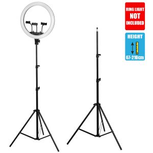75807 Professional Floor Tripod – Επαγγελματικό Επιδαπέδιο Τρίποδο για Ring Light LED