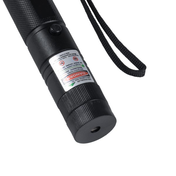 78997 Φορητό Επαναφορτιζόμενο Laser Pointer 5Mw Class 3 DOT Zoom με Extra Κεφαλή για Dot Effects με Μπαταρία 18650 Li-ion 4800mAh & Φορτιστή - Πράσινο 532nm Φ2.2 x Υ15cm - Image 5