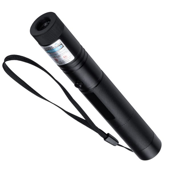 78998 Φορητό Επαναφορτιζόμενο Laser Pointer 5Mw Class 3 DOT Zoom με Extra Κεφαλή για Dot Effects με Μπαταρία 18650 Li-ion 4800mAh & Φορτιστή - UV 405nm Φ2.2 x Υ15cm - Image 2