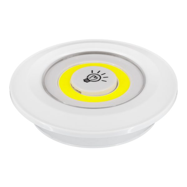 79044 Φωτιστικά Νυκτός Μπαταρίας LED COB 6W 600lm με Timer & Ασύρματο Χειριστήριο RF - ΣΕΤ 3 Τεμαχίων Ψυχρό Λευκό 6000K - Image 3
