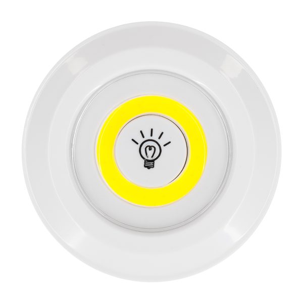 79044 Φωτιστικά Νυκτός Μπαταρίας LED COB 6W 600lm με Timer & Ασύρματο Χειριστήριο RF - ΣΕΤ 3 Τεμαχίων Ψυχρό Λευκό 6000K - Image 4