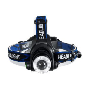 79055 Φακός Κεφαλής Επαναφορτιζόμενος LED CREE XML2-T6 Chip 10 Watt 800lm με 2 x 18650 Μπαταρίες 5200mAh – Ψυχρό Λευκό 6000K – Μ8.5 x Π6.5 x Υ7cm