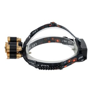 79060 Φορητός Φακός Κεφαλής LED CREE 30W με Επαναφορτιζόμενη Μπαταρία 5200mAh & Καλώδιο Φόρτισης USB – Ψυχρό Λευκό 6000K – Μ8.5 x Π5.5 x Υ5cm