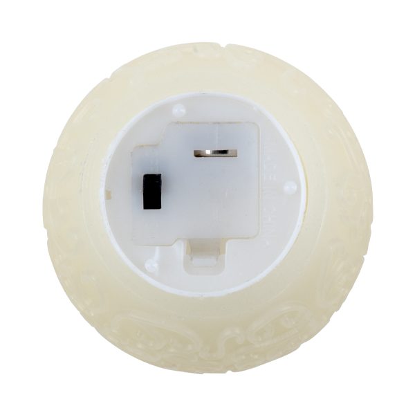 CANDLE 79537 Διακοσμητικό Realistic Κερί με LED Εφέ Κινούμενης Φλόγας - Μπαταρίας 3 x LR1130 Θερμό Λευκό 2700K Μπεζ D6 x H5cm - Image 4